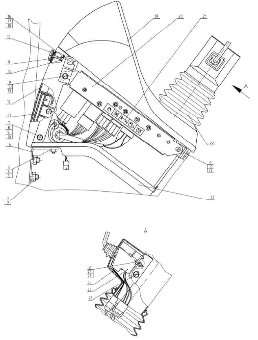 Щиток приборов (3805)