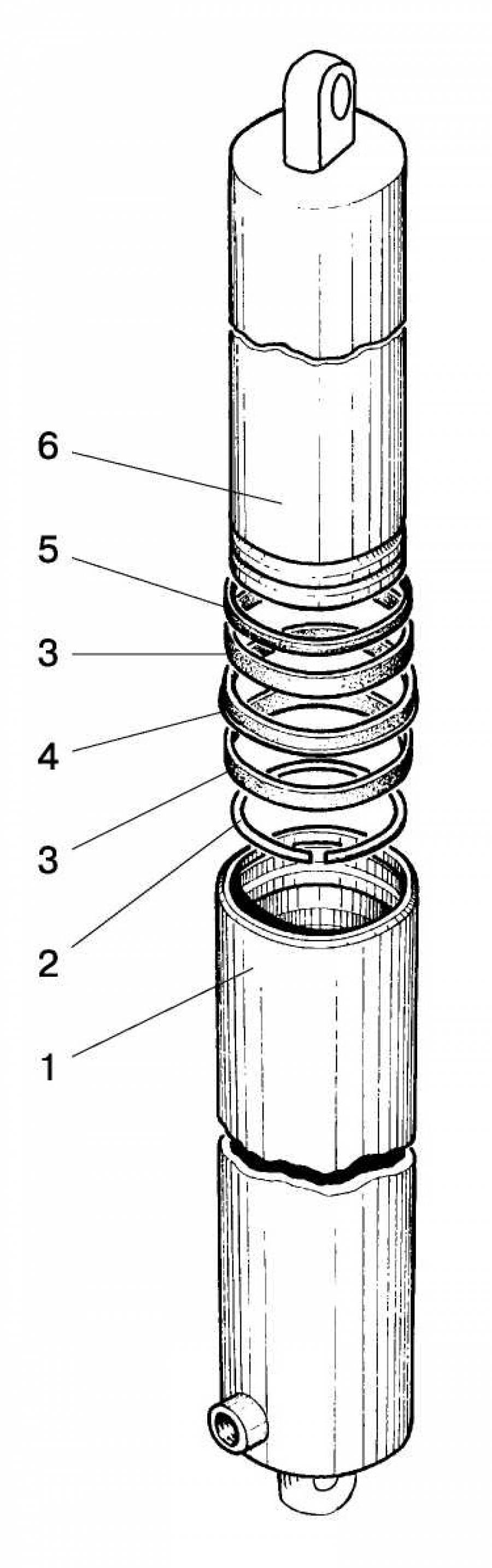Цилиндр гидроподъемника (4625)