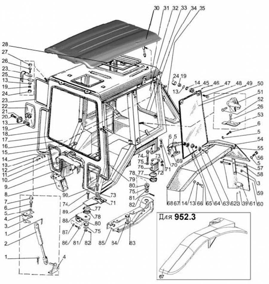 Мтз 82 крыша кабины. Схема кабины трактора МТЗ 80. Крепление крыши МТЗ 82 большая кабина. Кабина трактора МТЗ 952. Стекло кабины заднее МТЗ 1221.