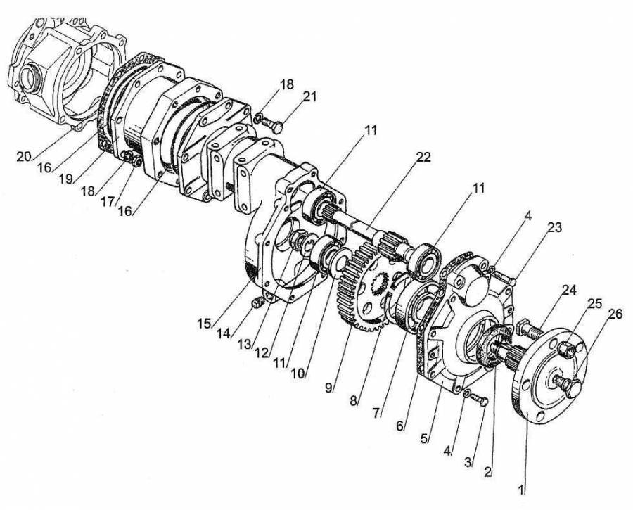 Конечная передача («БЕЛАРУС-310.3/320/320.3/320.4/321») (2407